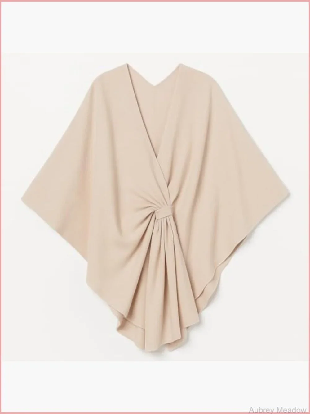 Oversize Open Front Poncho Cardigan Shawl Wrap for Women